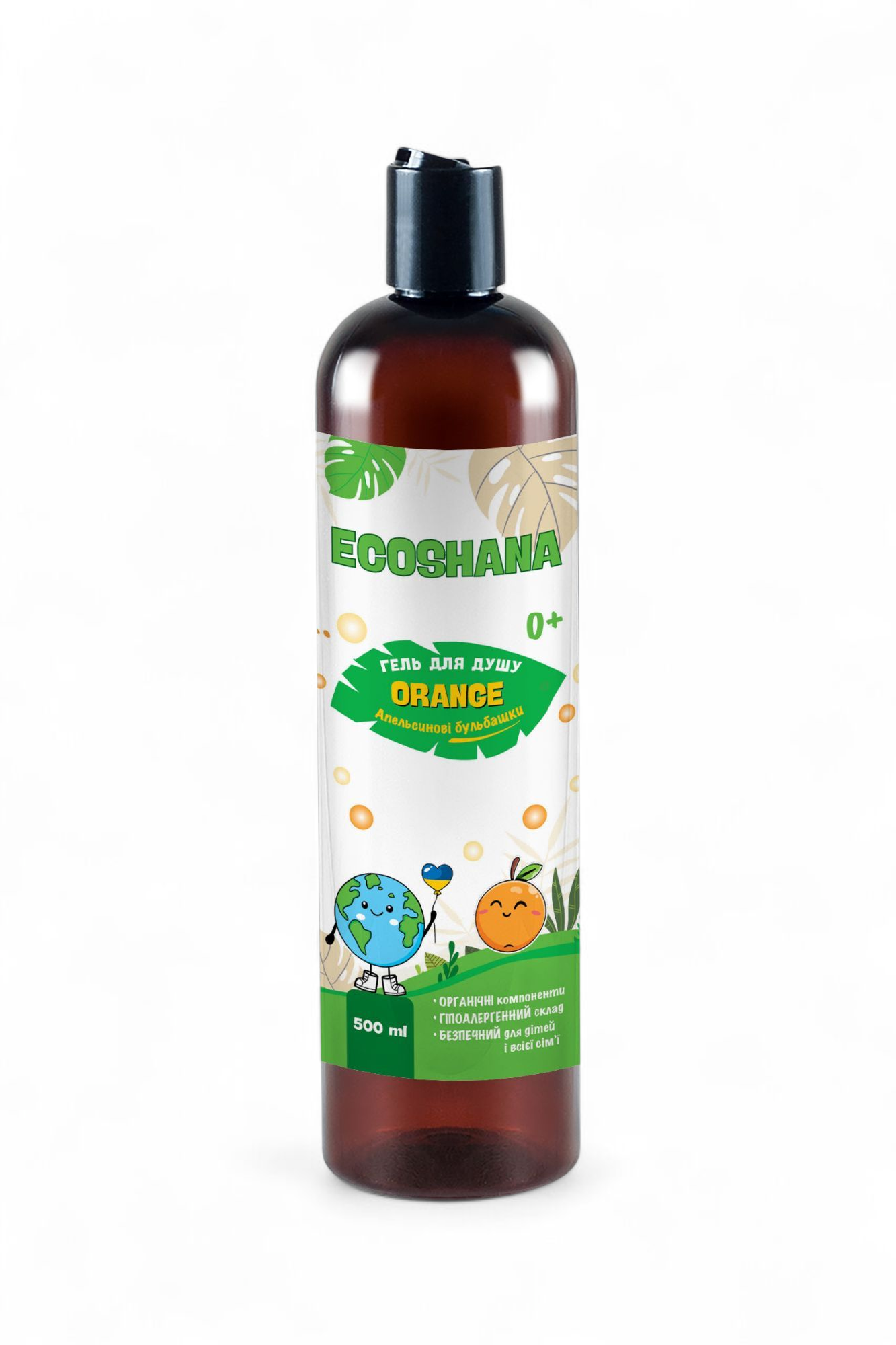 Shower gel with orange scent 500 ml
