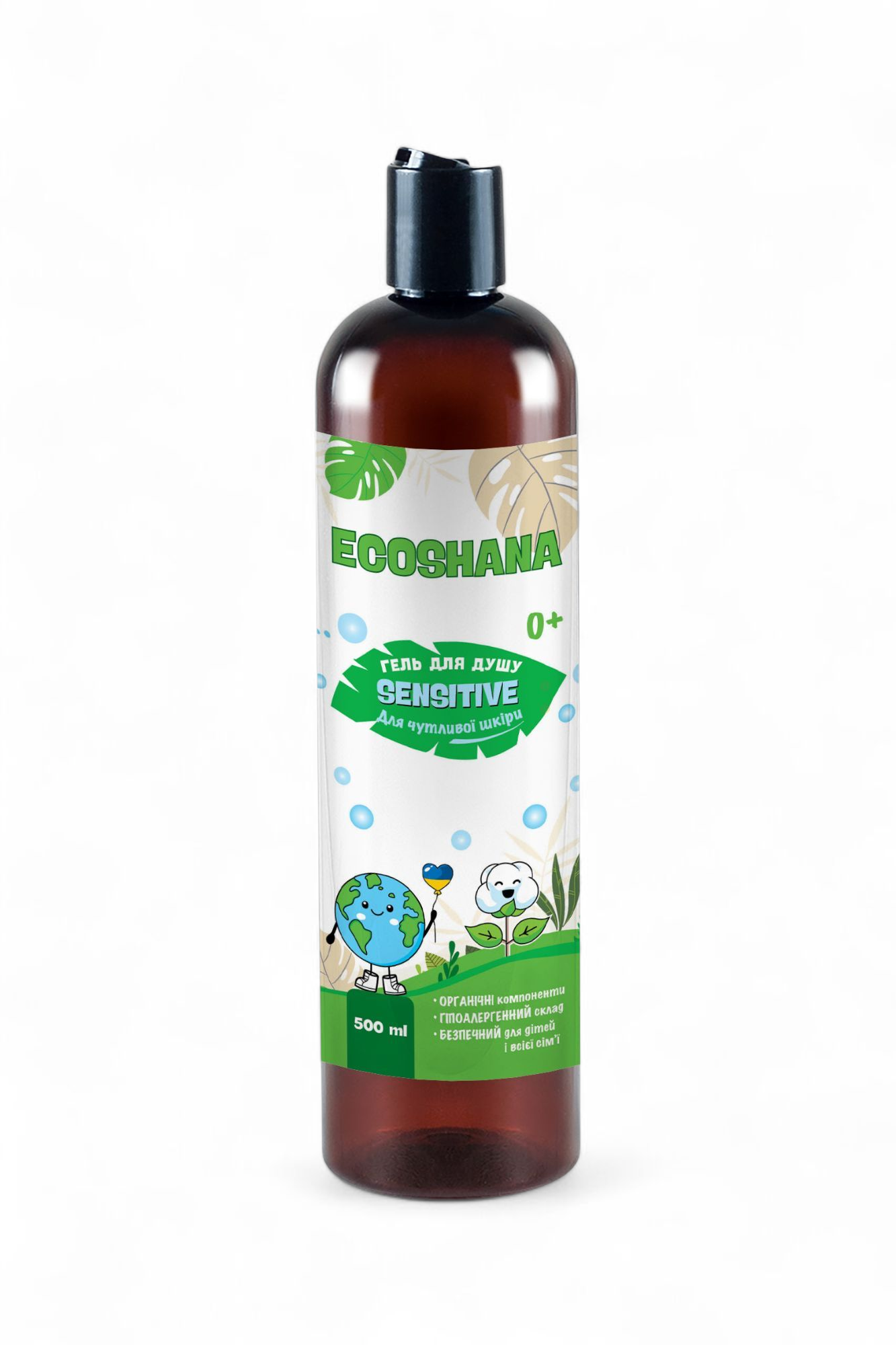 Sensitive shower gel 500 ml